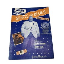 JIMMY RUSHING Sings the Blues Song Book 1941 Piano Sheet Music with Count Basie - £15.79 GBP