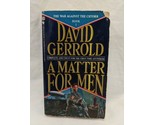 A Matter For Men David Gerrold Science Fiction Novel - $19.79