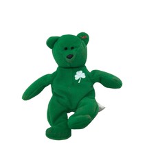 TY Teenie Beanie Baby Erin the Bear McDonalds Plush Green Irish St Patricks - $11.87