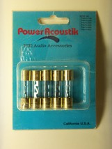 5 PACK HIFI AUDIO FUSES   5AG 40A POWER ACOUSTIK ACCESSORIES MADE IN CAL... - $12.82