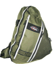 Messenger Sling Body Bag Backpack OLIVE School Pack Big Sport Day Hike Camping - £17.97 GBP