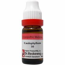 Dr. Reckeweg Germany Homeopathic Caulophyllum Thalictroides (30 CH) (11 ... - £10.16 GBP