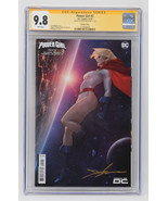Power Girl #2 B Jeehyung Lee Trade Card Stock CGC SS 9.8 DC - $123.75