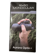 Monocular 12X50 | High Power Scope with Smartphone Holder and Tripod - $54.04 CAD