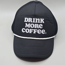 Dutch Bros Hat Cap &quot;Drink More Coffee&quot; Trucker Mesh Snapback Baseball Hat - $11.64