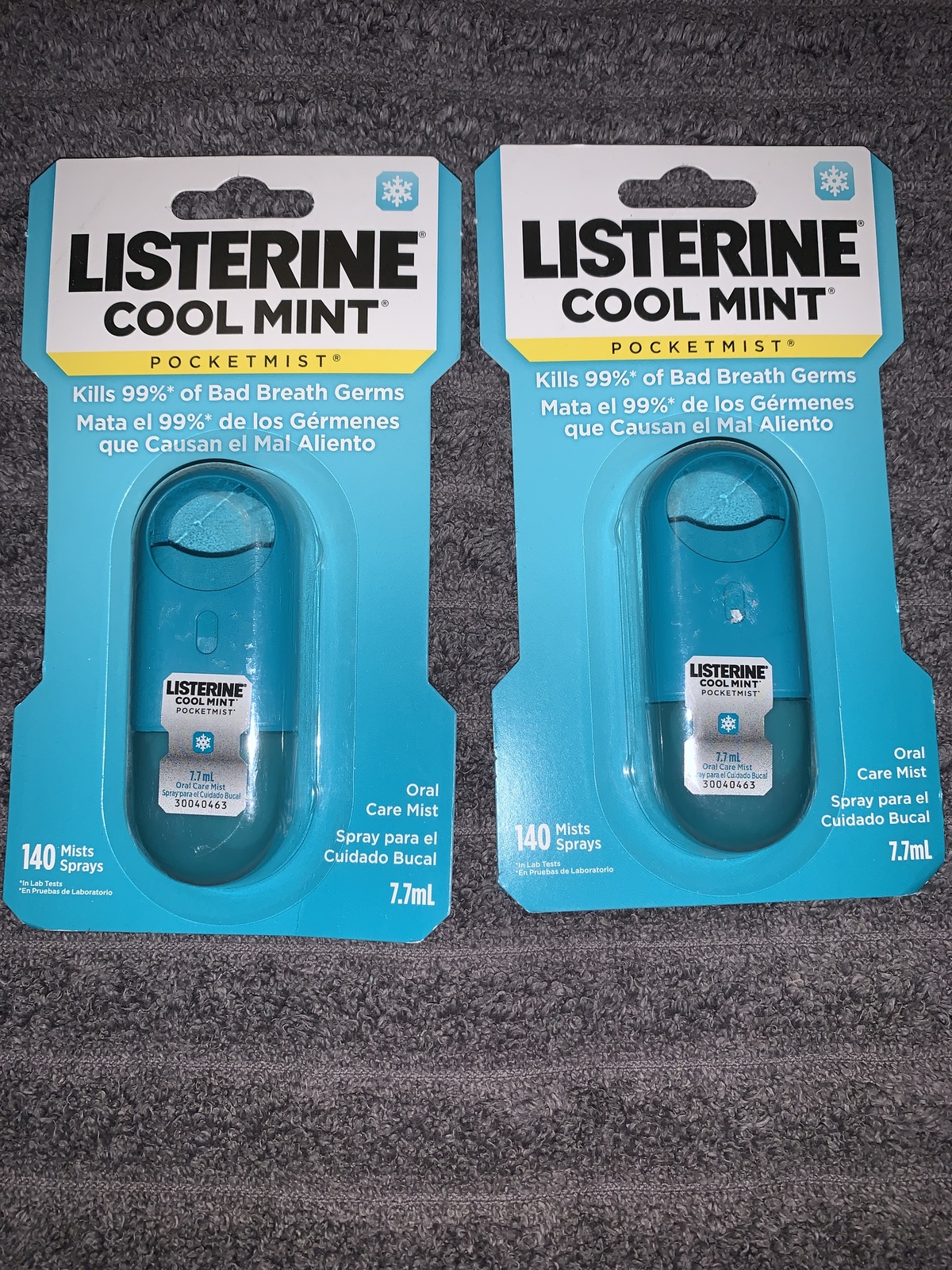(2) Listerine Cool Mint 140 Mists Sprays Each - $9.97