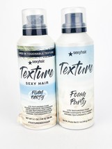 Sexy Hair Texture Foam Party Lite Texturing Foam 5.1oz Lot of 2 - £24.90 GBP