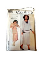 Simplicity Pattern 7883 Misses 2-PC Dress Tunic Top Skirt Sz 14 bust 36 ... - £5.17 GBP