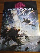 Shadowrun Catalyst Game Labs Double Sided Poster - £37.37 GBP