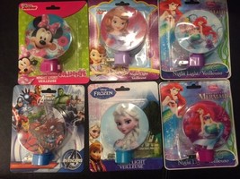 Night Light - Minnie, Avengers, Frozen, etc. - Movie Themed LED Night Lite  - £5.45 GBP