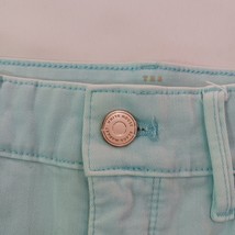 White House Black Market Crop Jeans Women’s Size 10P The Skinny Green Stretch image 3