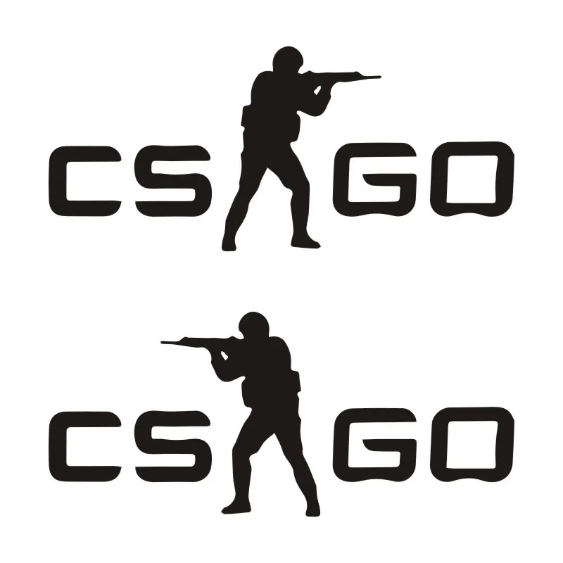 Funny CS Go Car Body Sticker 3D Car  Vinyl Sticker Reflective Car Decal Wholesal - £61.14 GBP