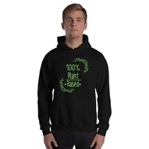 100% Plant Based Vegan Unisex Hoodie Black - £28.99 GBP+