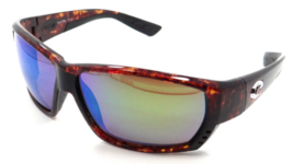 Costa Del Mar Sunglasses Tuna Alley 62-11-125 Tortoise / Green Mirror 580G Glass - £195.80 GBP