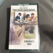 LDS Family Search How To Use The Family History Library Catalog VHS Begi... - €8,55 EUR