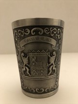 Staufen Zinn Essingen Bayern Maierhofen Bavaria Germany Vintage Pewter Cup  - £11.20 GBP