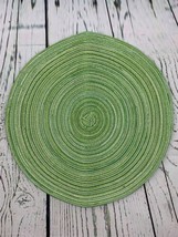 Placemats Round Placemats for Dining Table Set of 4 Woven Heat Resistant - £22.58 GBP