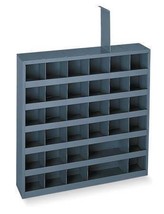 Prime Cold Rolled Steel Pigeonhole Bin Unit, 4 3/4 In D X 23 - £127.72 GBP