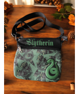 SLYTHERIN Harry Potter Green&amp; Black Purse Crossbody Adjustable Strap - $27.34 CAD