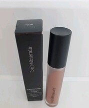 bareMinerals Gen Nude Matte Liquid Lip Color In Icon 4ml/0.13oz Full Size RARE image 3