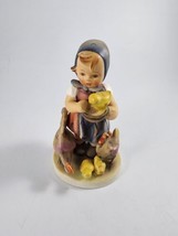 Vtg  &quot;FEEDING TIME&quot; by W. Goebel Hummel Figurine 199 /0  W. Germany Rare - £74.53 GBP