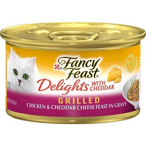 Fancy Feast Purina Grilled Feast in Gravy Canned Wet Cat Food- 3oz cans (24) - $37.12 - $62.38