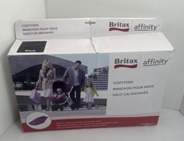 NEW Britax Affinity Cozy Toes Black Baby Stroller Accessory - £16.91 GBP