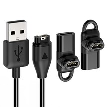 Charger Cable For Garmin Watch With Extra Type C Adapter, 3.3Ft Usb Charging &amp; D - £14.94 GBP