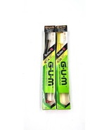 2 Vintage Butler G-U-M Toothbrushes Compact Head Soft Bristles 409 New S... - $277.05 MXN