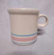 McCoy Pink Blue Band Coffee Mug - £17.27 GBP