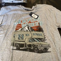 the stacks mens M camping world grey tshirt-Brand New-SHIPS N 24 HOURS - $18.69