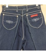 Braxton Womens Jeans Sz 9 Straight Leg Blue Stretch Dark Wash Denim - £22.00 GBP