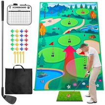 Ecozen Golf Chipping Game Set with Turf Mat Club Balls Carry Bag - €21,10 EUR Ecozen Golf Chipping Game Set with Turf Mat Club Balls Carry Bag - €21,10 EUR
