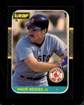 1987 DONRUSS/LEAF #193 Wade Boggs Nmmt Red Sox Hof *AZ4815 - £3.10 GBP