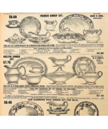 1901 Fine China Dinner Sets Reproduction  Advertisement Sears Home DWU17B - €21,44 EUR