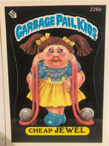 Cheap Jewel Garbage Pail Kids trading card Vintage 1986 - £2.29 GBP