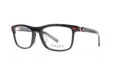 OGA MOREL Shiny Black Eyeglasses 2953S NR020 54mm French Design - $97.02