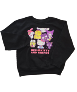 Sanrio Hello Kitty and Friends Sweatshirt Black SZ Hybrid-M(7-9) - $333.19 MXN