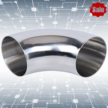 4 Inch High Quality 90 Degree Bend Elbow Exhaust Pipe Ss304 Stainless St... - $39.99