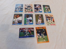 Lot of 10 Football Trading Cards NFL Dallas Cowboys Bill Bates Everson Walls - £23.18 GBP