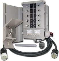 Emergen Egs107501G2 Manual Transfer Switch Kit 30 Amp, 10-Circuit, 7500 Watts, - £336.49 GBP