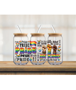 PRIDE PRIDE | Be Kind  | UV DTF 16oz Glass Can - $5.47 CAD