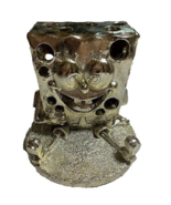Penn-Plax Gold Sponge Bob w/Swim Thru Official Viacom 2011 Aquarium Orna... - $230.99 MXN