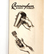1929 Cunningham Radio Tubes TV Sound Advertisement Analog Electronics DWY10 - $19.99