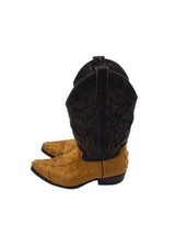 Cowboy Boots Hand Made Crocodile Made in Mexico Size 26.5 Men&#39;s 9 - £34.06 GBP