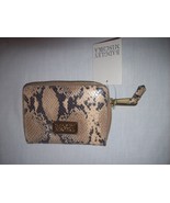 BADGLEY MISCHKA DALEOTA  NATURAL SNAKE ZIP AROUND  WALLET  NWT - $128.81 CAD