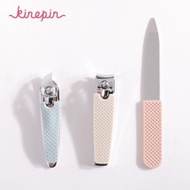 Stainless Steel Nail File Clipper Trimmer Set Fingernail Cutter Clippers Tools - £10.31 GBP