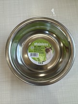 Pets Lightweight Stainless Steel Cat Bowl, 8 OZ Food And Water Dish, Nat... - £3.80 GBP