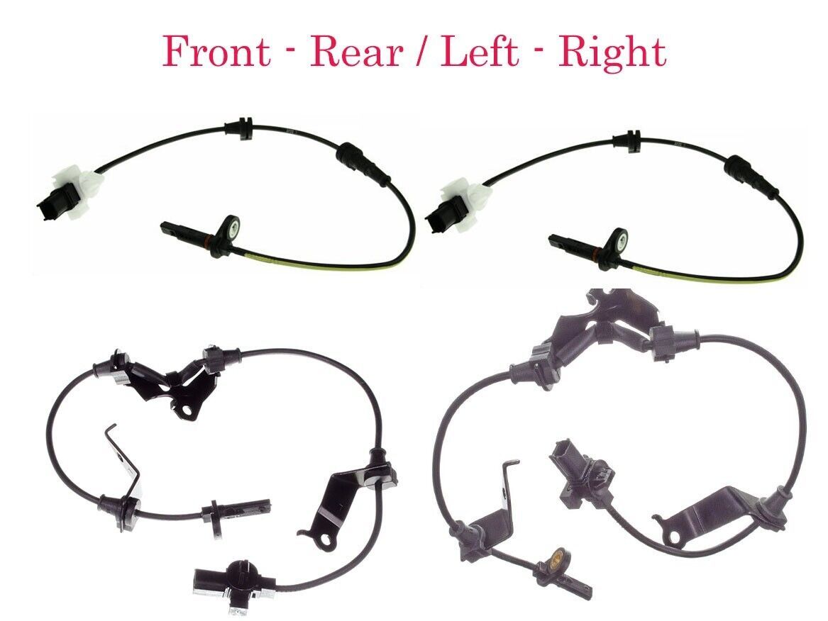 4 x ABS Wheel Speed Sensor Front Left / Right Fits: Acura TL 2009-2014 - $55.99