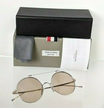 Brand New Authentic Thom Browne Sunglasses TBS 910-49-02 SLV GLD TB910 Frame - £292.74 GBP